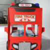 Double Decker Bunk Bed - Fire engine