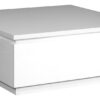Orde - contemporary High gloss coffee table with LED lights