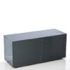 Ferro - intelligent TV Unit with wireless phone charger in grey finish