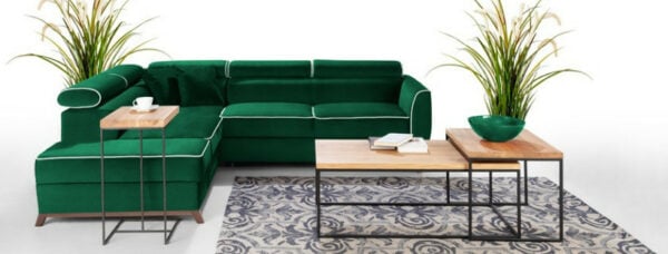 Novel - L shape modular sofa-bed