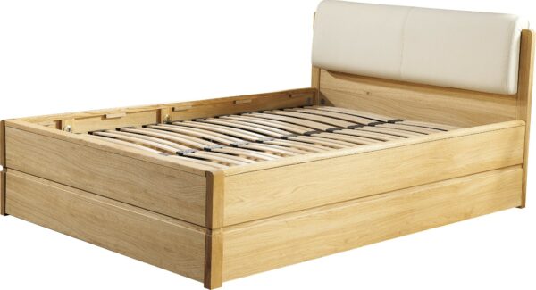 Atlanta - solid wood bed with storage space