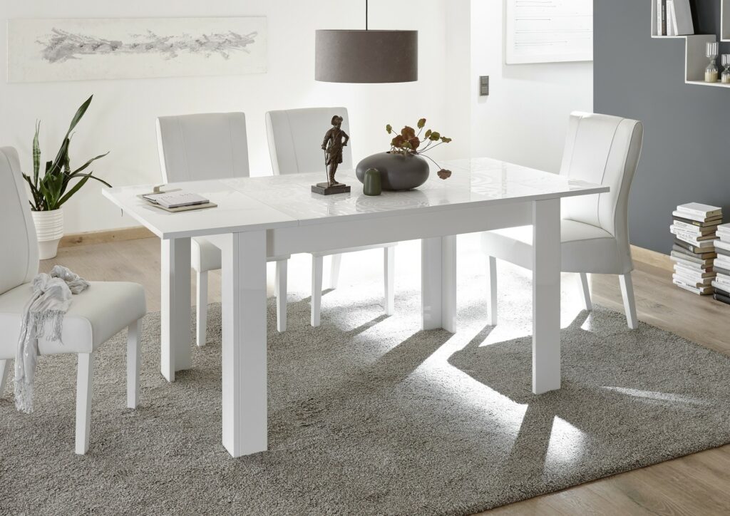 Miro Decorative White Gloss Dining Table