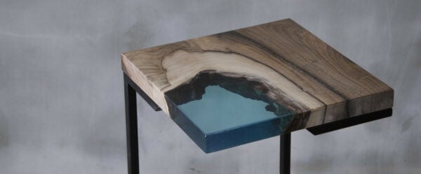 Aria resin side table
