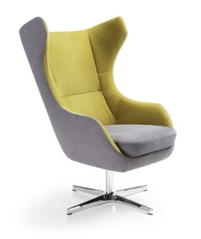 Zing modern armchair in various finishes