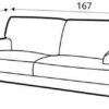 Monday luxury couch in various finishes
