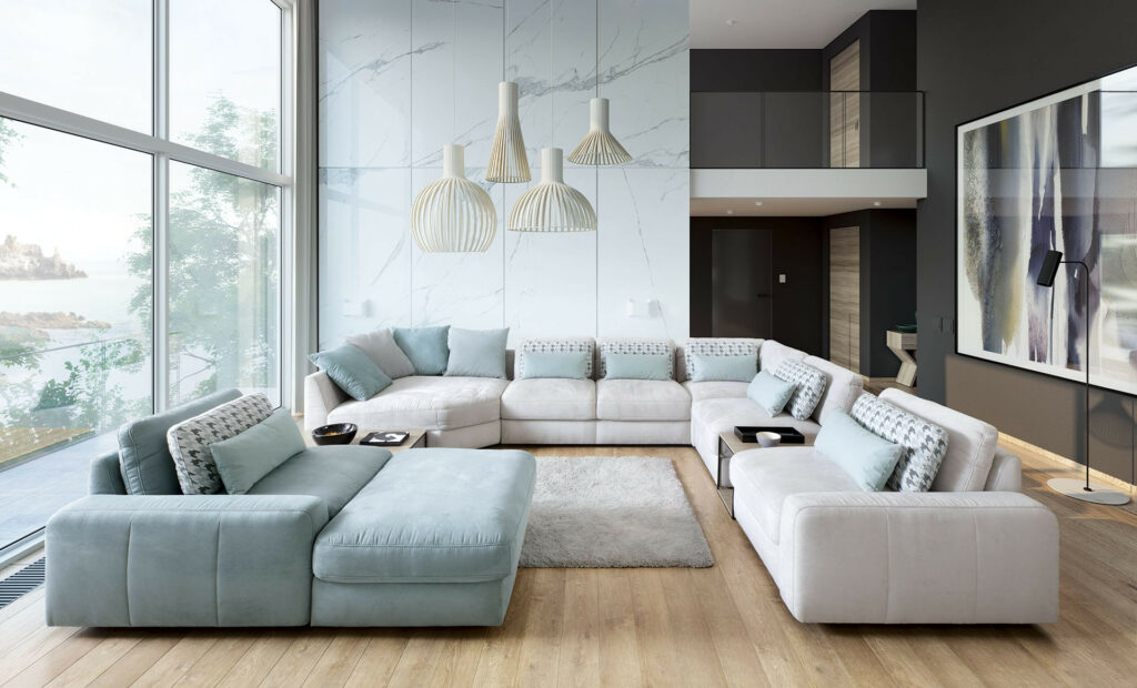 Serena luxury modular sofa system