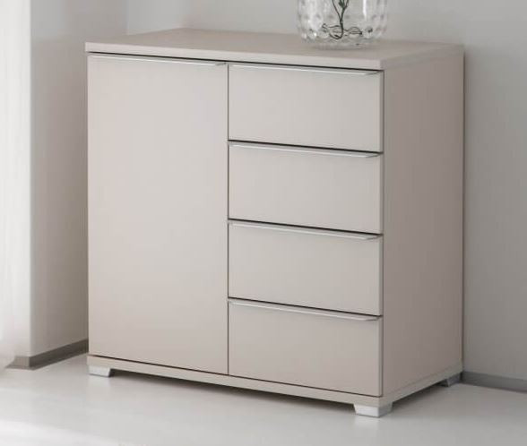 Rubin assembled  4 drawers 1 door bedroom cupboard