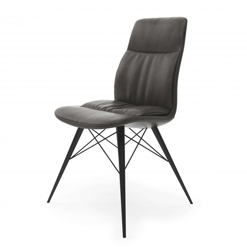 Oxa Modern Dining Chair in Premium Faux Leather