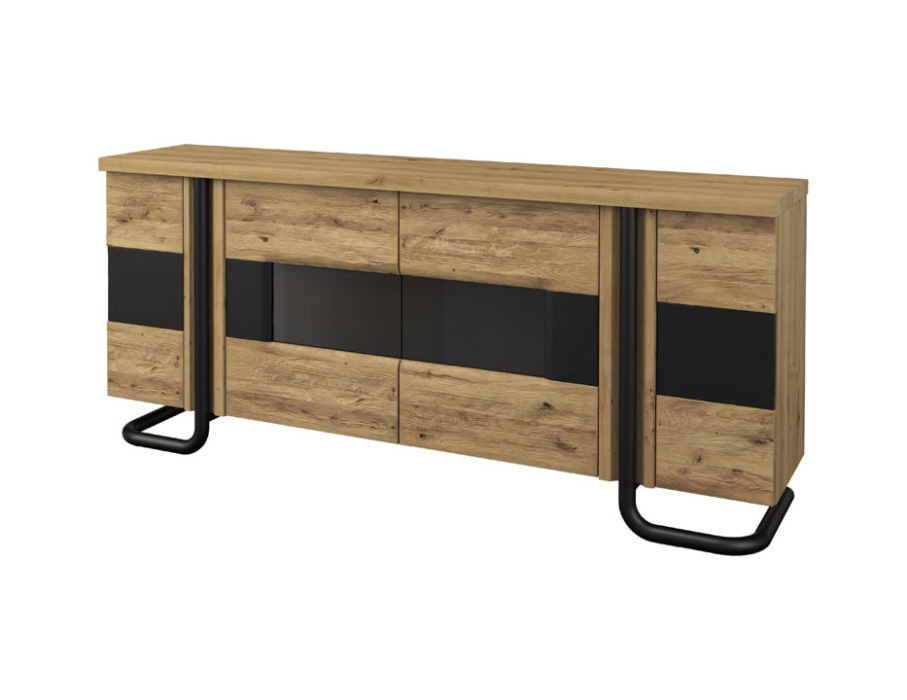 Omega assembled large sideboard with 4 doors