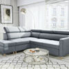 Bergen Sofa Bed with freestanding pouf