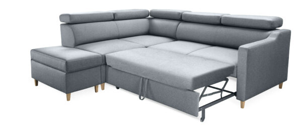 Bergen Sofa Bed with freestanding pouf