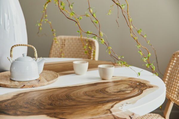 Hayami Bespoke Resin Tea Table