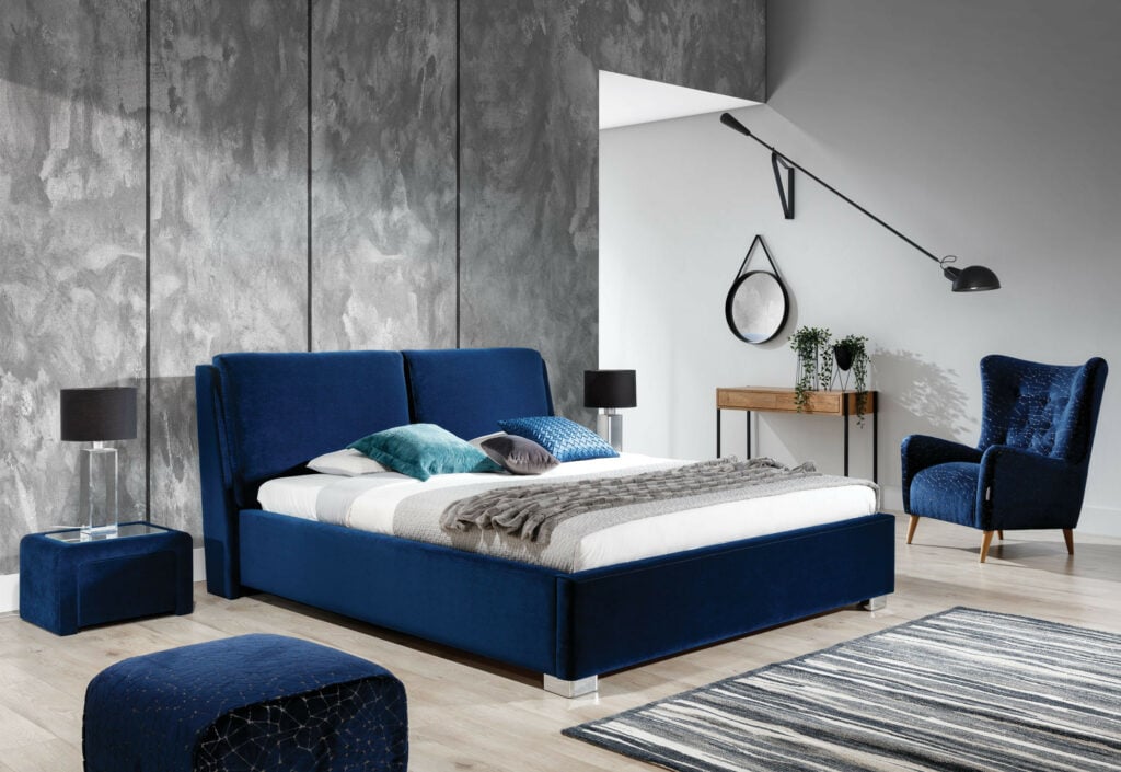 Monaco Modern Upholstered Bed