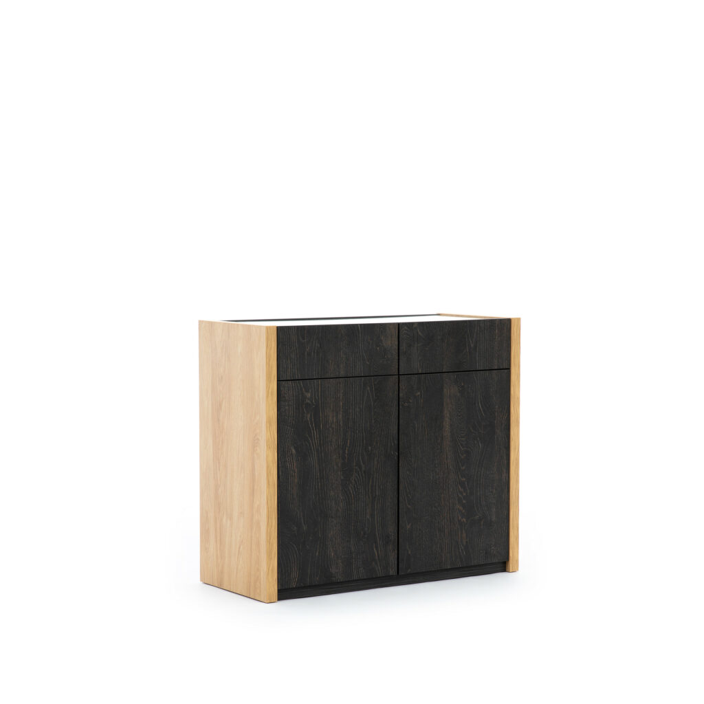 Modullo Black Oak chest of drawer