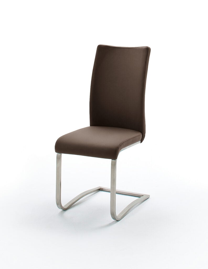 Arco Natural Leather Chair in Brown