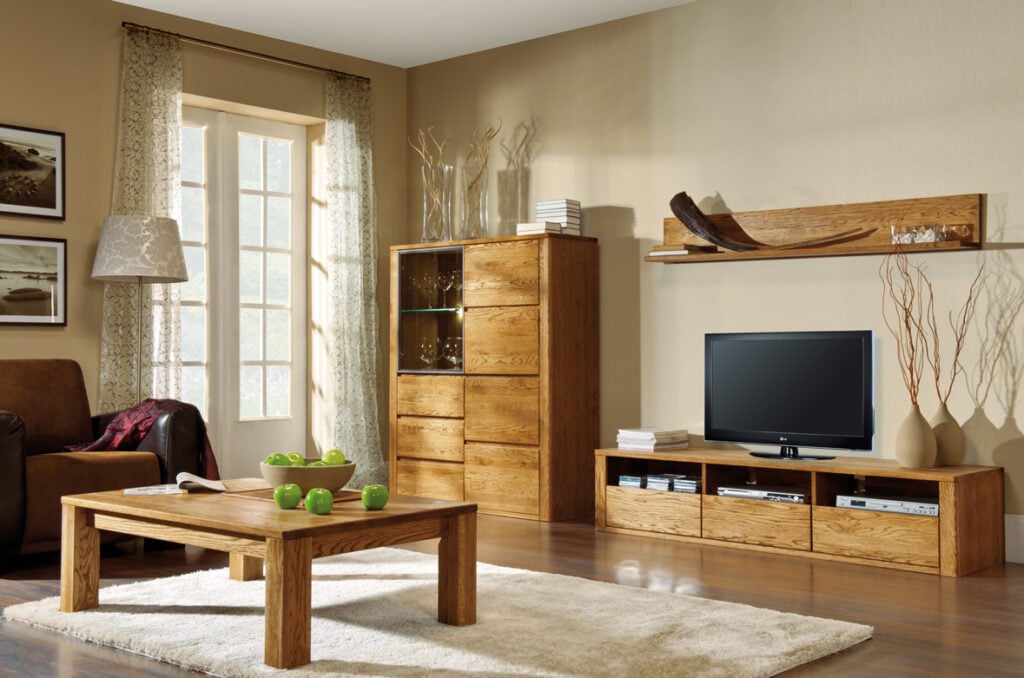 Orlando “A” Assembled Wall Furniture Set in Various Oak Finishes