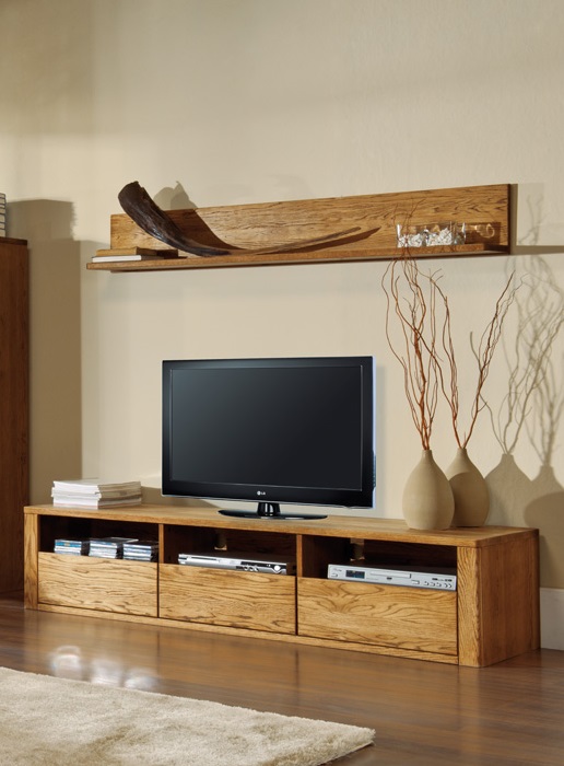 Orlando 178cm Assembled TV Stand in Various Oak Finishes