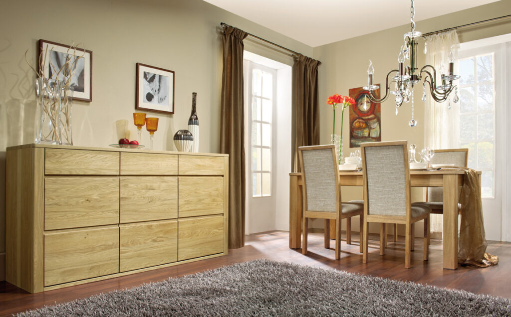 Orlando 178cm Assembled Sideboard in Various Oak Finishes