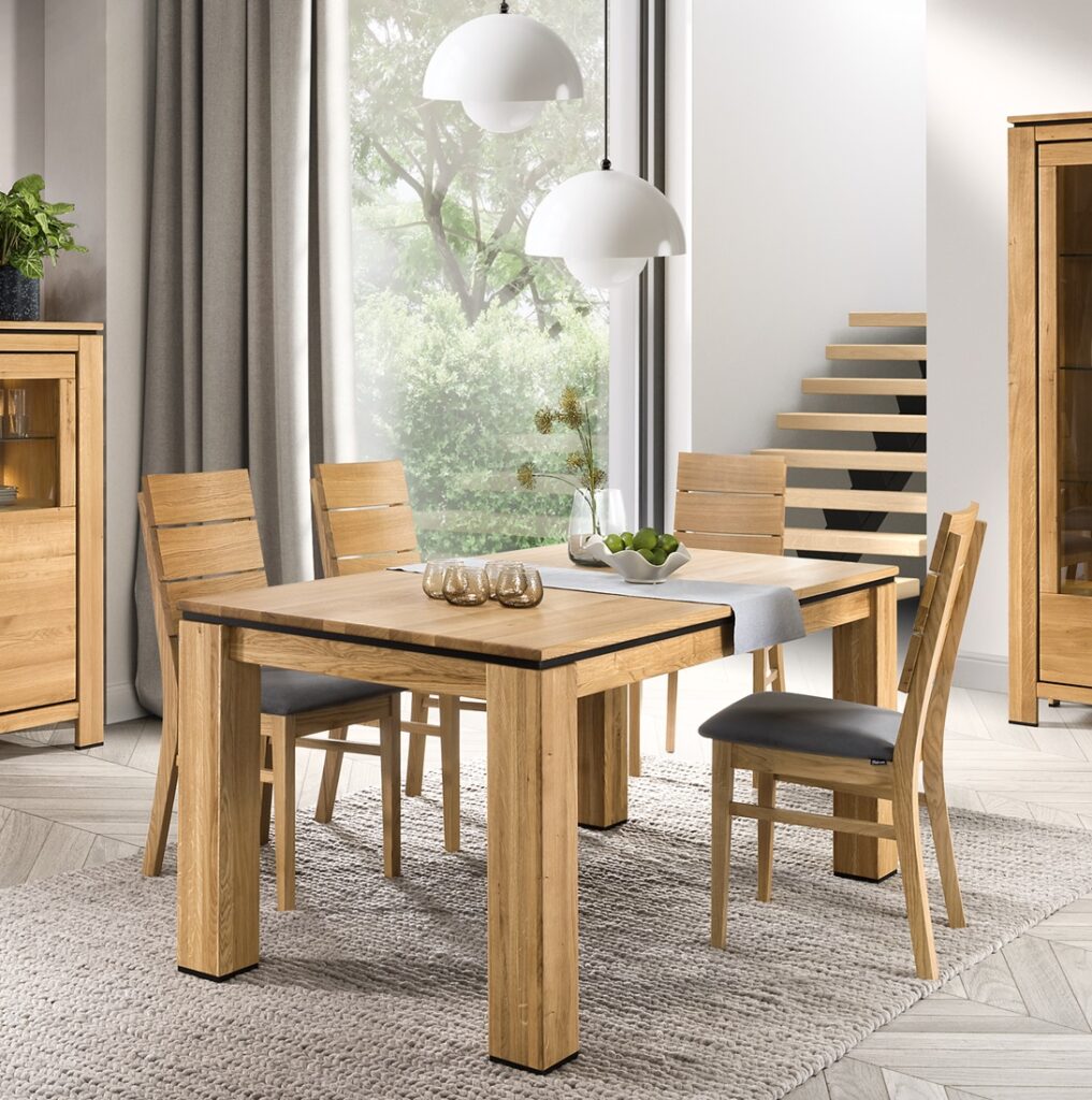 Famo 180x100cm Oak Dinning Table