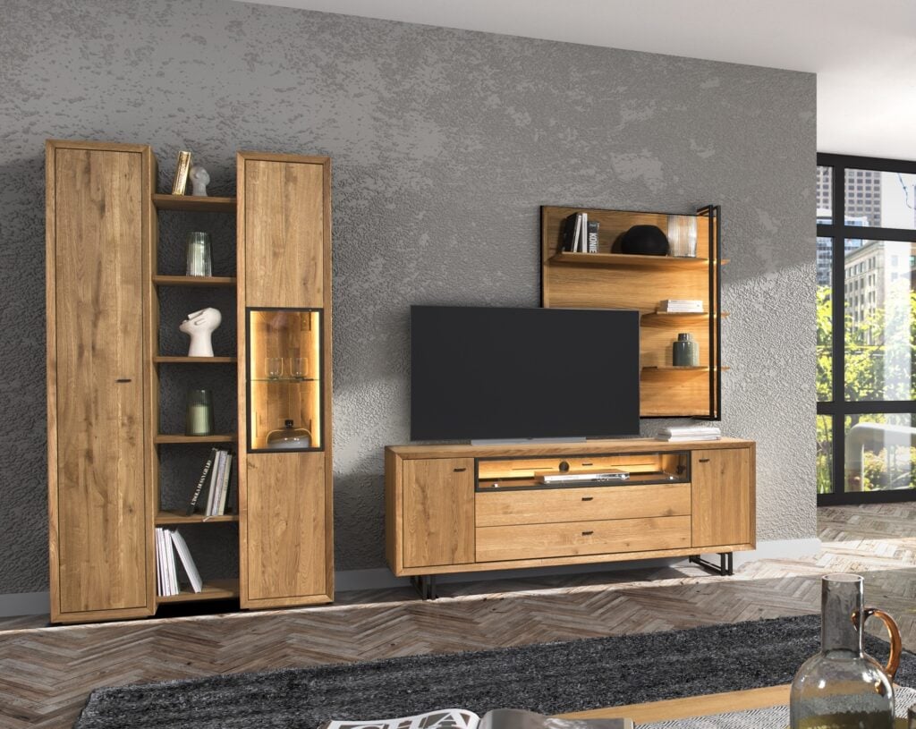 Lando “B” Solid Oak Furniture Set