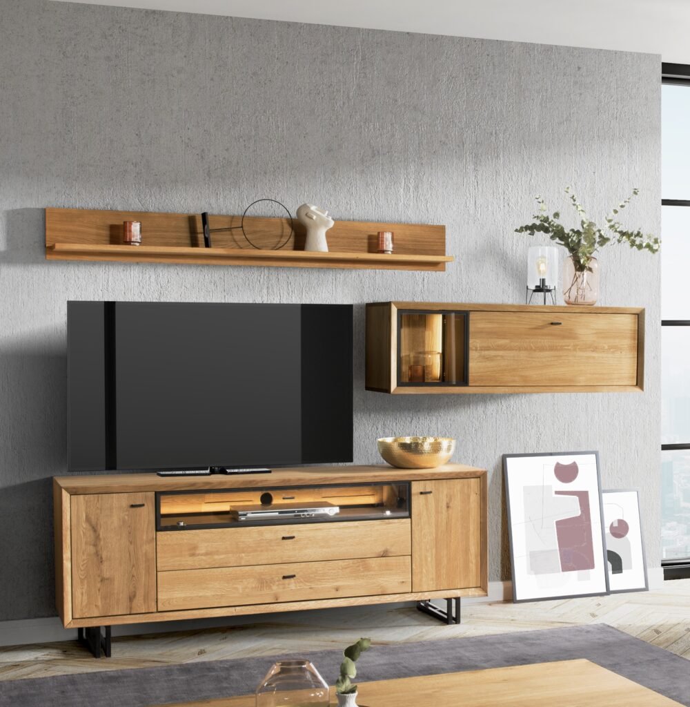 Lando “A” Solid Oak Furniture Set